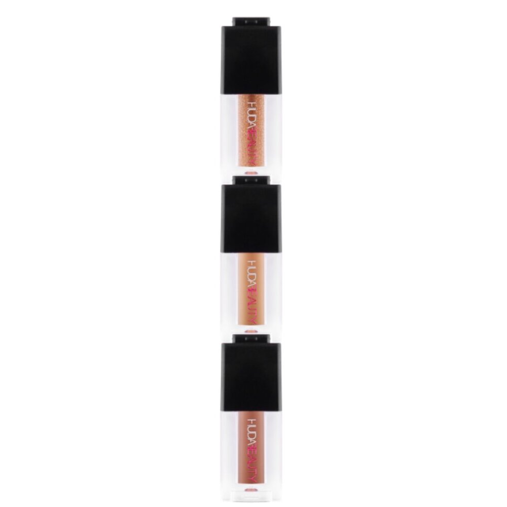 Hudy Beauty Mini Matte & Metal Melted Shadows Warm Browns - Picture 3 of 6